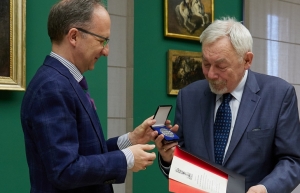 Jacek Majchrowski, prezydent Krakowa został uhonorowany przez Muzeum Narodowe w Krakowie